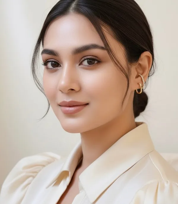 Gold_Helix_Sparkle_Climber_Earrings_For_Women
